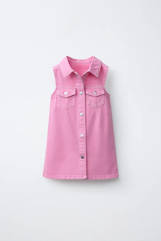 SKATER DENIM DRESS | Zara US