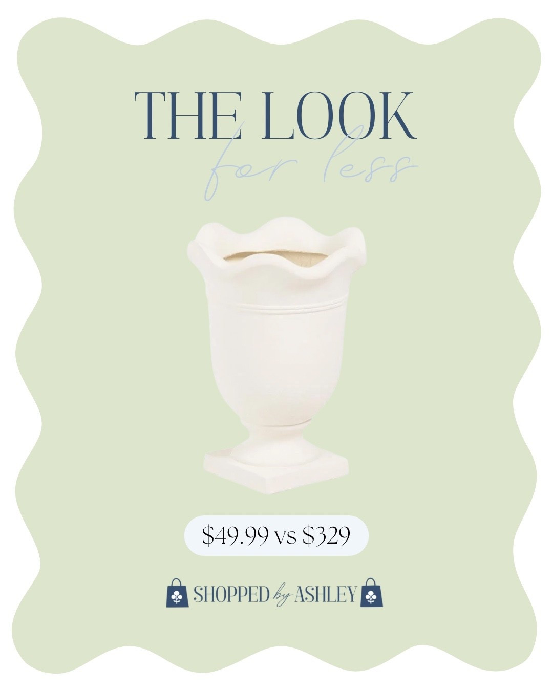 New Frontgate look for less online at TJ Maxx! 

White planter, scallop planter, designer look, look for less, TJ Maxx find, Grandmillennial decor, Grandmillennial style, classic style

#LTKHome