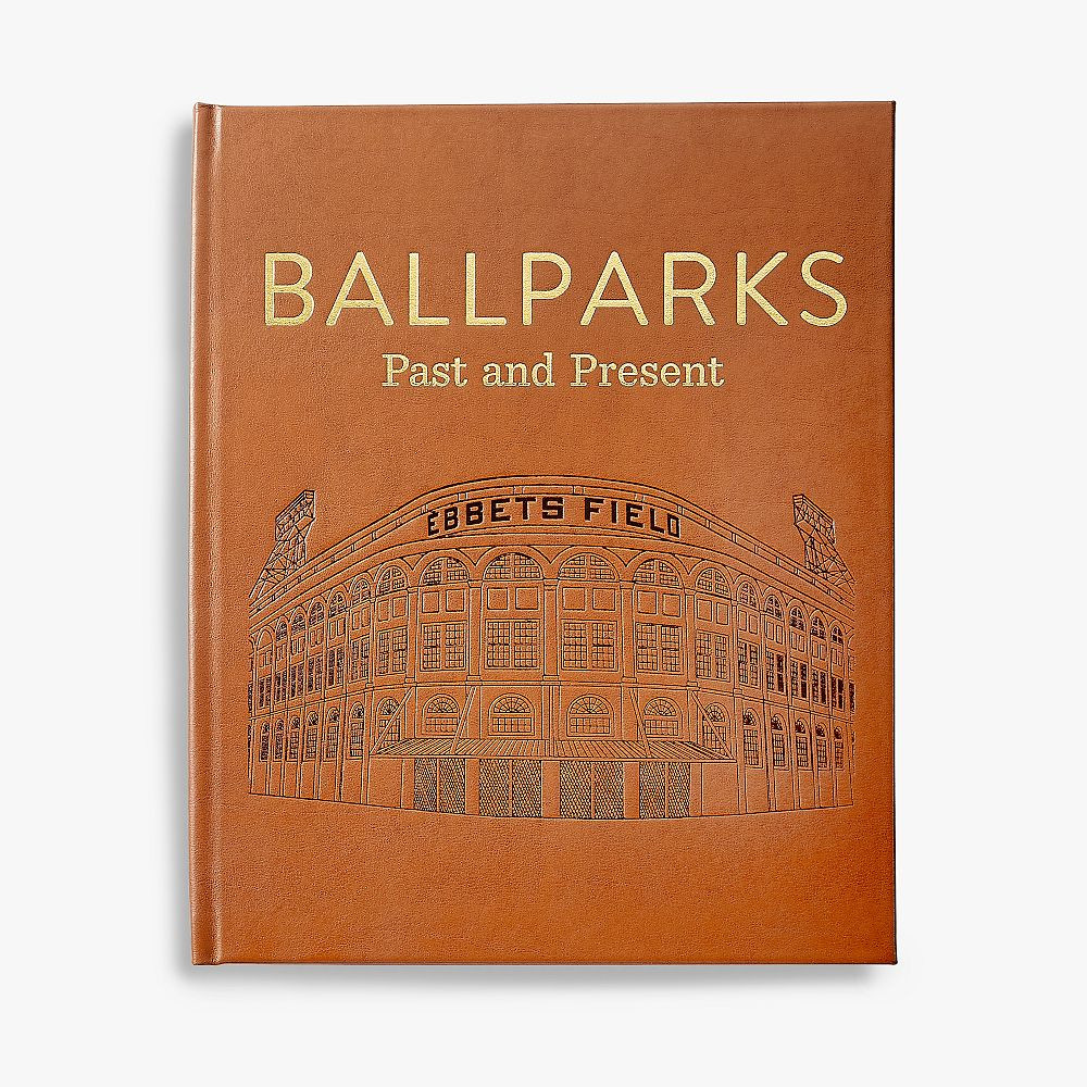 Ballparks Leather-Bound Book | Pottery Barn Teen
