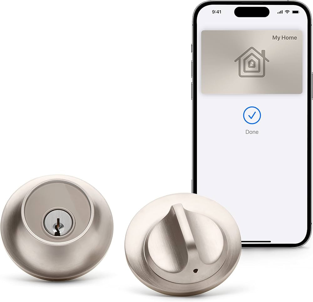 Level Lock+ Smart Lock Plus Apple Home Keys - Smart Deadbolt for Keyless Entry - Includes Key Fob... | Amazon (US)