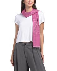 Made In Italy Wool Blend G G Scarf | TJ Maxx