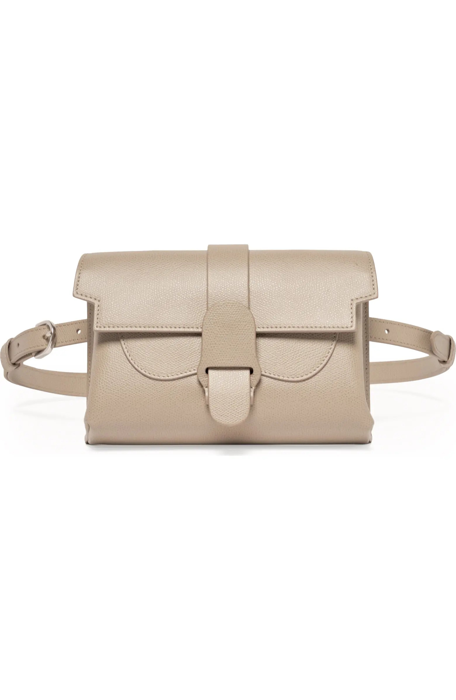 Aria Belt Bag Pebbled Leather 5-Way Convertible Handbag | Nordstrom