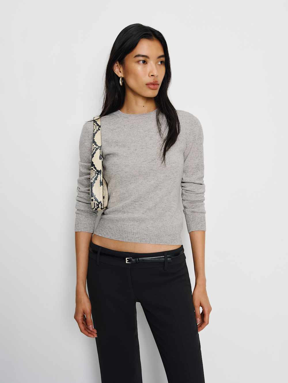 Lian Cashmere Crew Sweater | Reformation (Global)