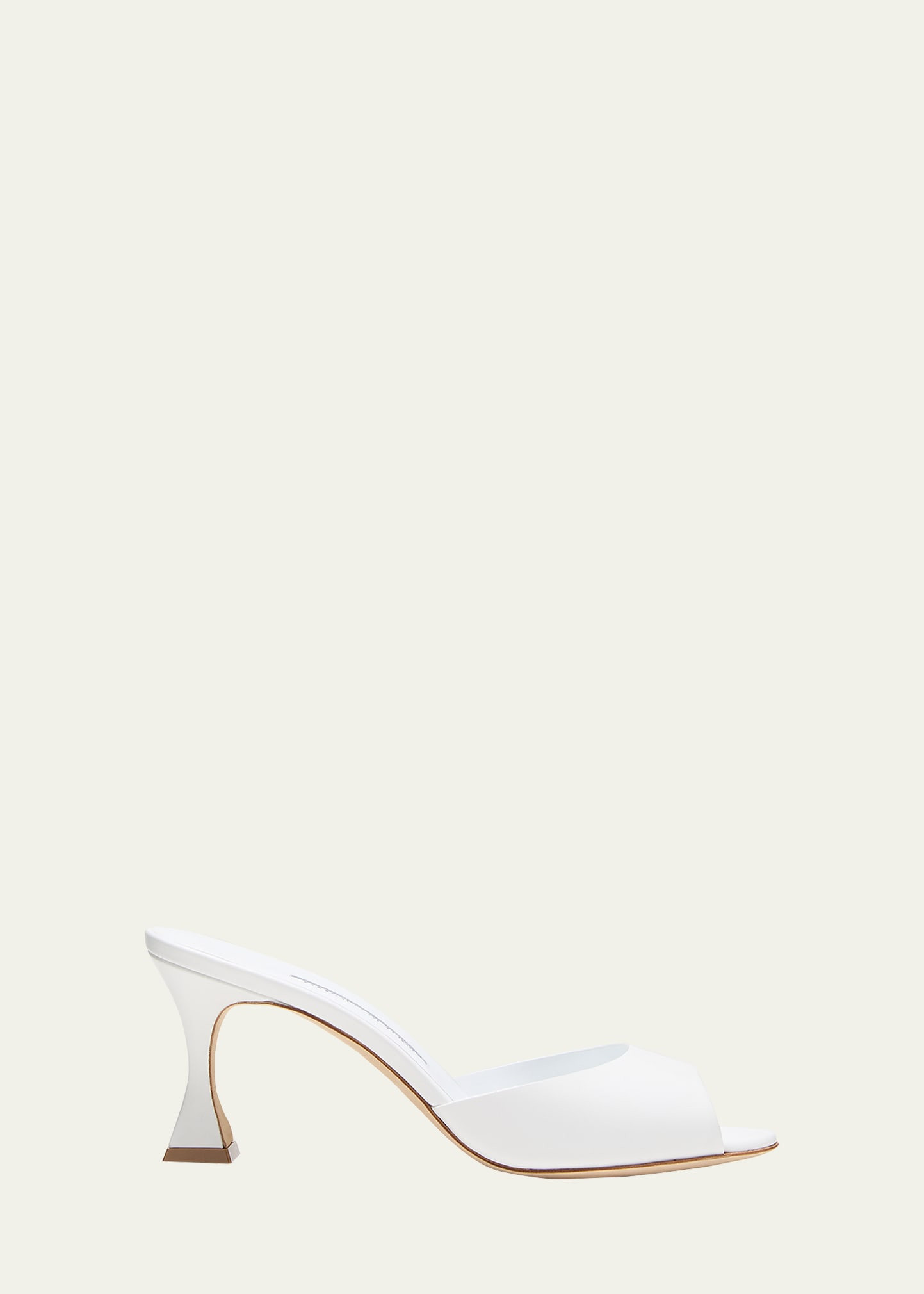 Manolo Blahnik Jadarona Leather Mule Sandals | Bergdorf Goodman