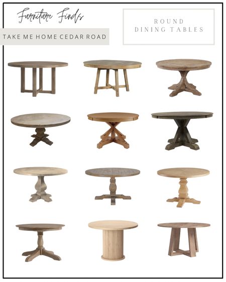 Dining room, dining table, round dining table, wood dining table, round table, wayfair, target, amazon, kitchen table 

#LTKhome #LTKsalealert