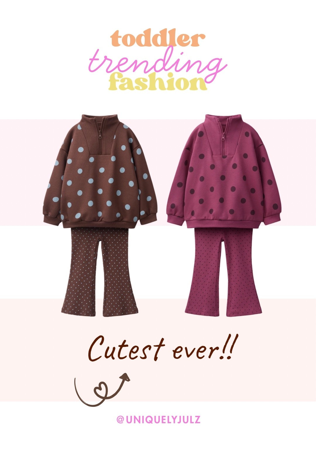 Cutest toddler girl polka dot set! Runs TTS
ZARA Style
Zara kids
Matching set
Travel outfit
Fall outfit

#LTKootd #LTKSeasonal #LTKKids