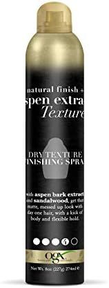 OGX Natural Finish Aspen Extract Dry Texture Hair Spray, 8 Ounce | Amazon (US)