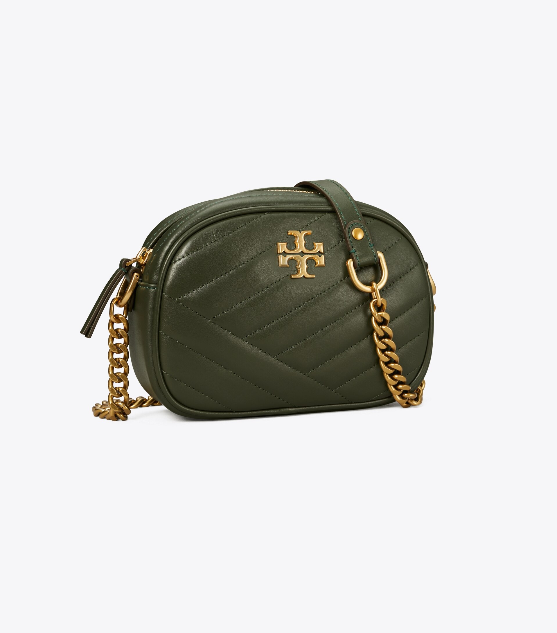 Kira Chevron Small Camera Bag | Tory Burch (US)
