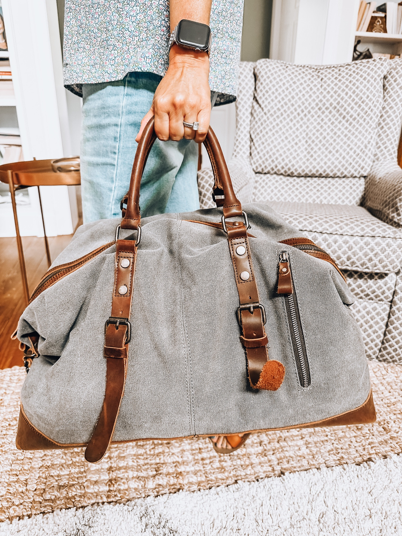 Canvas Duffle Bag. The perfect carry on. Durable, light and soft canvas. Amazon Prime Day sale. 

Weekender bag, bag for men, duffle. Travel, casual lifestyle, travel must haves, leather straps 

#LTKunder50 #LTKxPrimeDay #LTKtravel