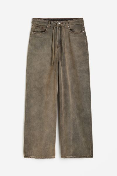 90s Baggy Regular Jeans - Beige - DAMEN | H&M CH | H&M (DE, AT, CH, NL, FI)