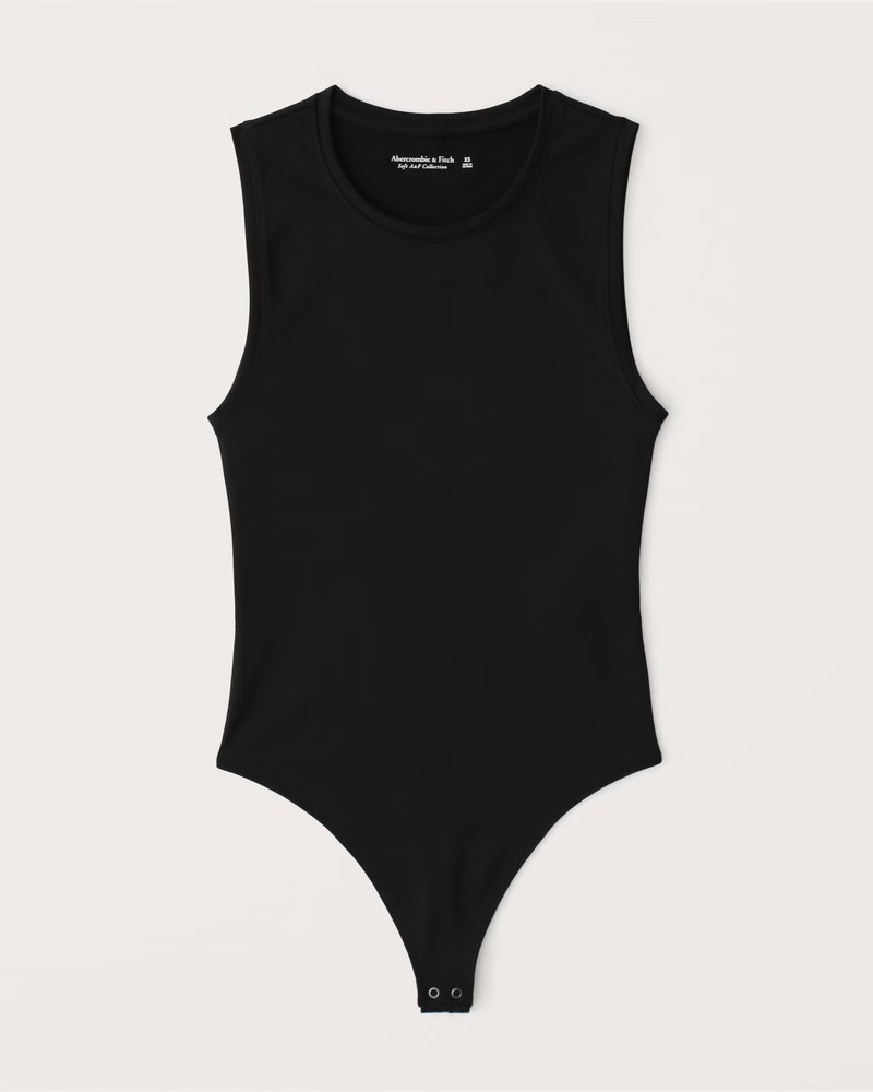 Women's Seamless Crewneck Tank Bodysuit | Women's Tops | Abercrombie.com | Abercrombie & Fitch (US)