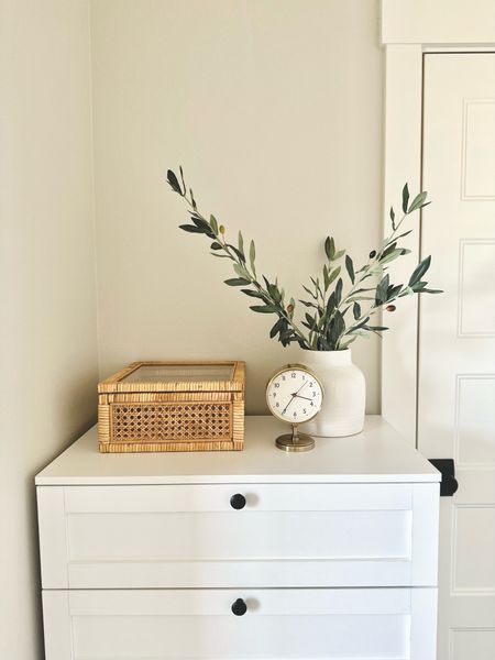 Tall boy dresser, tall dresser, guest room, bedroom, stems and vases, clocks, home decor, home decorating, styling, home ideas, home inspiration 

#LTKsalealert #LTKhome #LTKfindsunder50