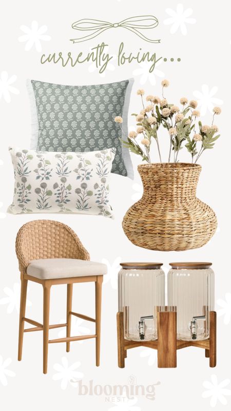 Currently loving home finds 😍

Counter bar stool vase stems pillow drink dispenser target Walmart THEBLOOMINGNEST 

#LTKSeasonal #LTKsalealert #LTKhome