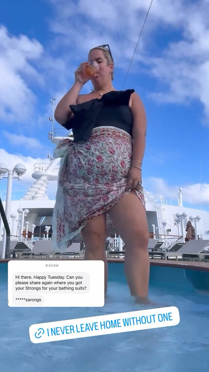 I never go on a trip without my Amazon sarongs