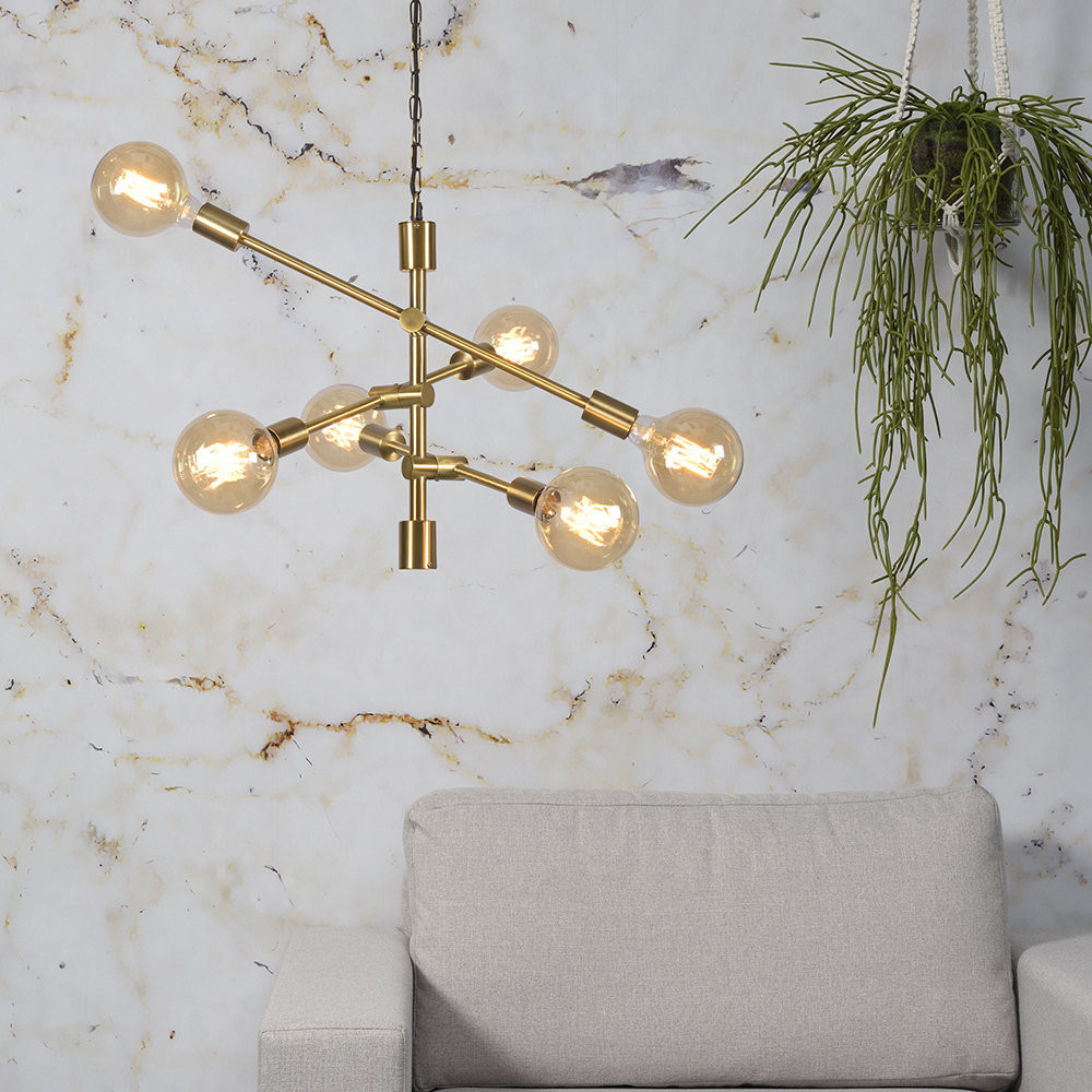 Nashville Ceiling Lamp - Gold | Amara (UK)