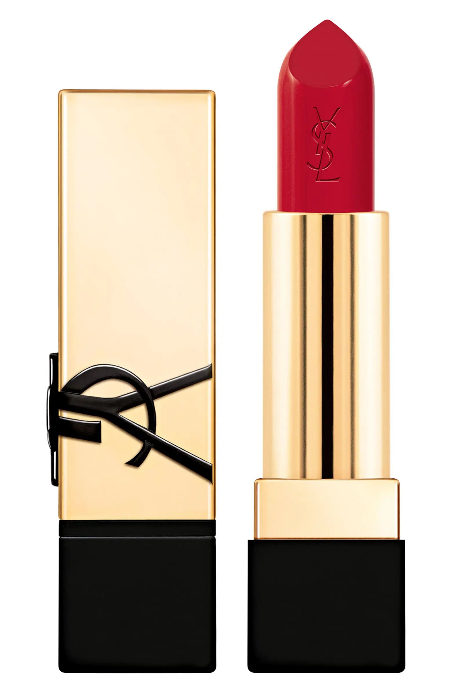 Yves Saint Laurent Rouge Pur Couture Caring Satin Lipstick with Ceramides | Nordstrom | Nordstrom