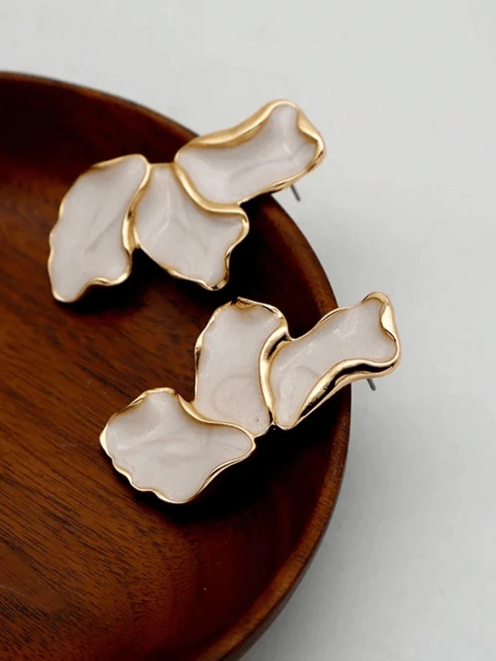 Elegant Flower Earrings For Women Valentines | SHEIN