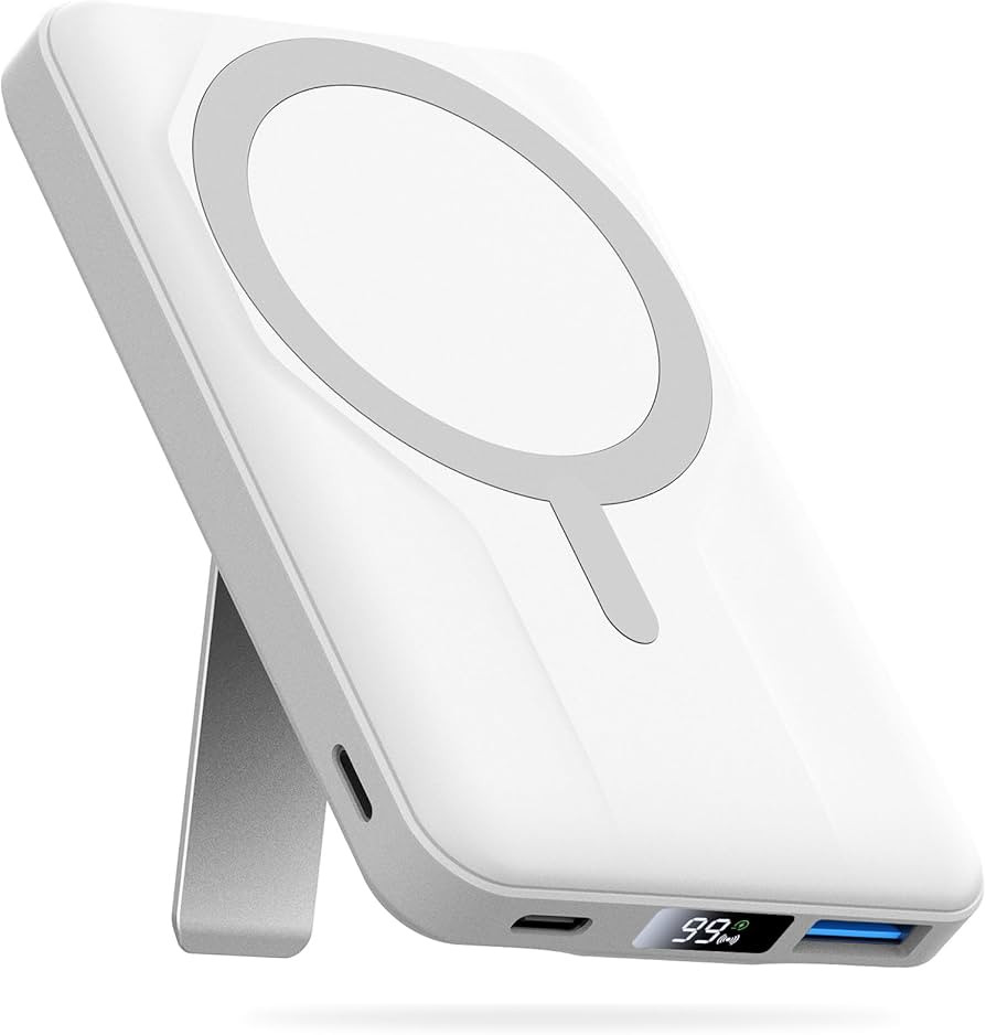 Azmuth Magnetic Power Bank,10000mAh for MagSafe Battery Pack, 22.5W PD Fast Charging,LED Display ... | Amazon (US)