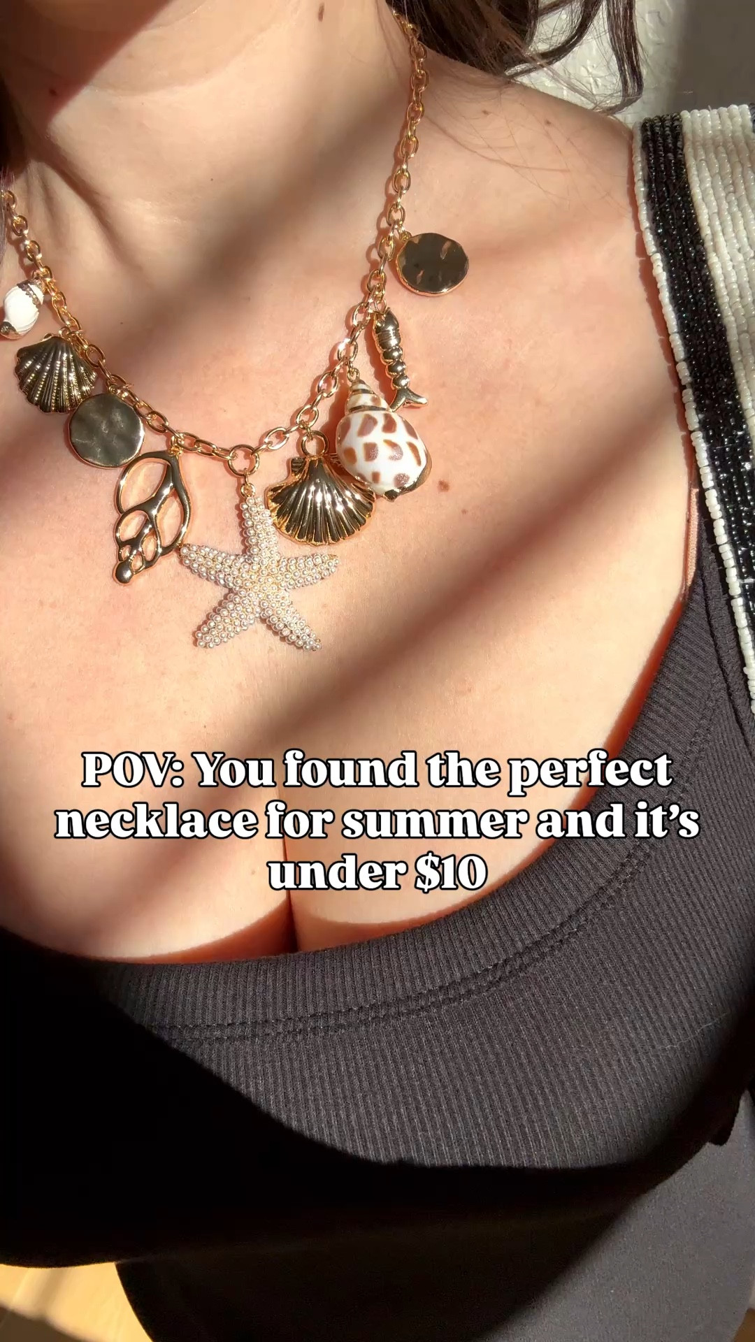This seashell charm necklace is the perfect statement piece to any outfit 🐚✨ it sold out last year and it’s under $10!!!

Charm necklace, beach vibes, beach vacation, date night, summer vibes, summer style, necklace, summer necklace, statement necklace, 

#LTKSaleAlert #LTKspringtrends #LTKspring