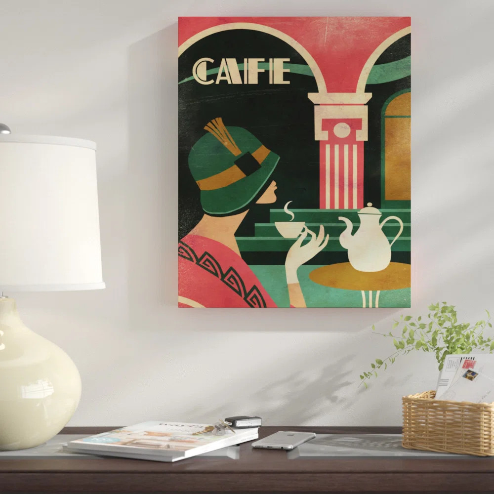 " Art Deco Cafe " by Martin Wickstrom | Wayfair North America