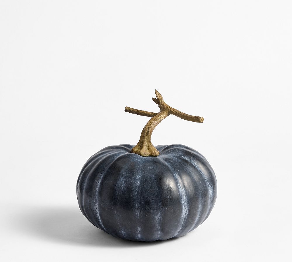 Faux Black Pumpkins & Gourds | Pottery Barn (US)