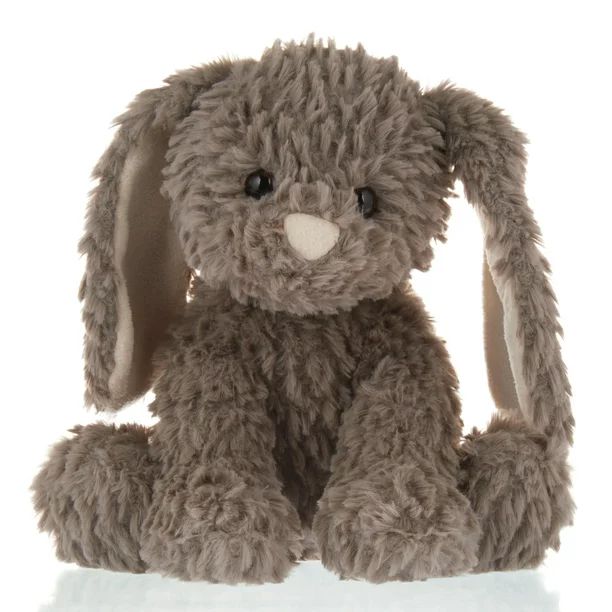 Way To Celebrate Easter 10" Medium Curly Brown Bunny Plush | Walmart (US)