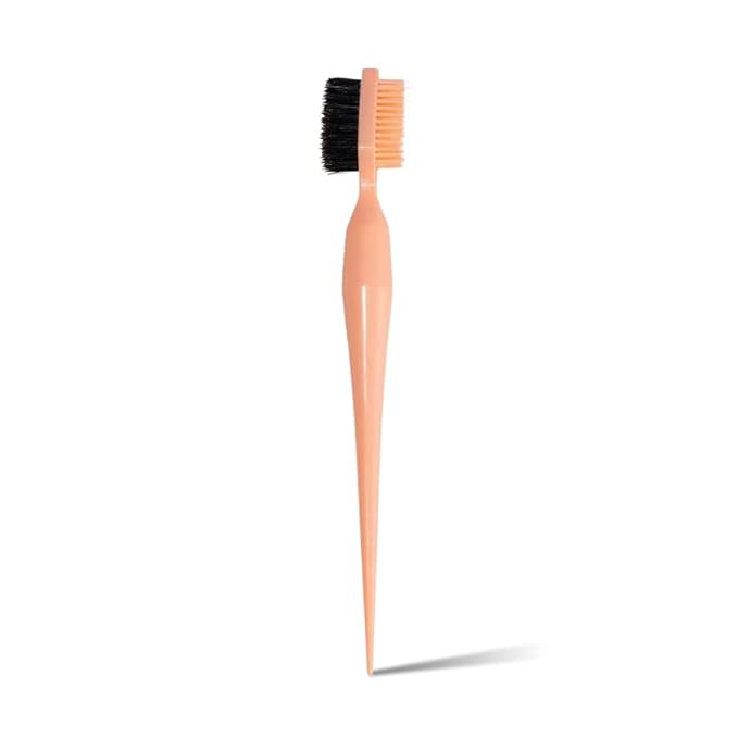 Hairbrush Styling Tool Edge Styler 3-in-1 for Styling and Taming Flyaways and Brows, Blush | Amazon (US)