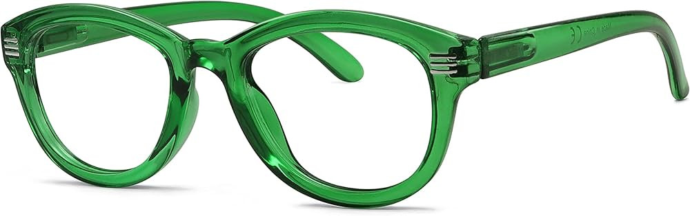 Eyekepper Cat Eye Reading Glasses for Women Oversize Ladies Readers - Green +2.50 | Amazon (US)