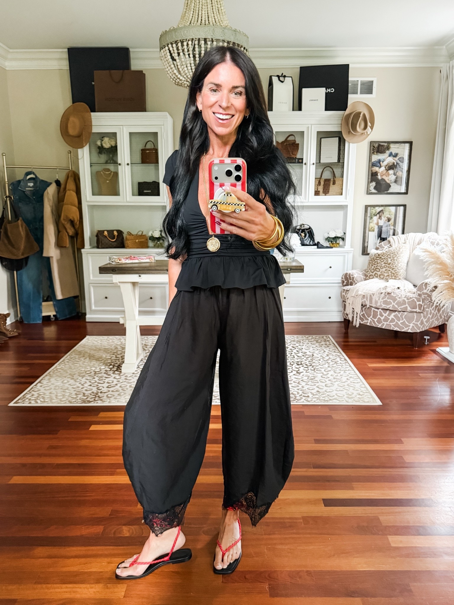 Love these lace flowy pants! Wearing a small
@Anthropologie
Use my code SHANNON20

#LTKootd #LTKSeasonal #LTKSaleAlert