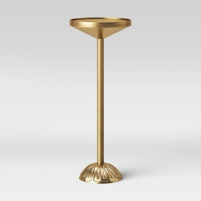 Catalana Round Figural Metal Drink Table Brass - Threshold™ | Target
