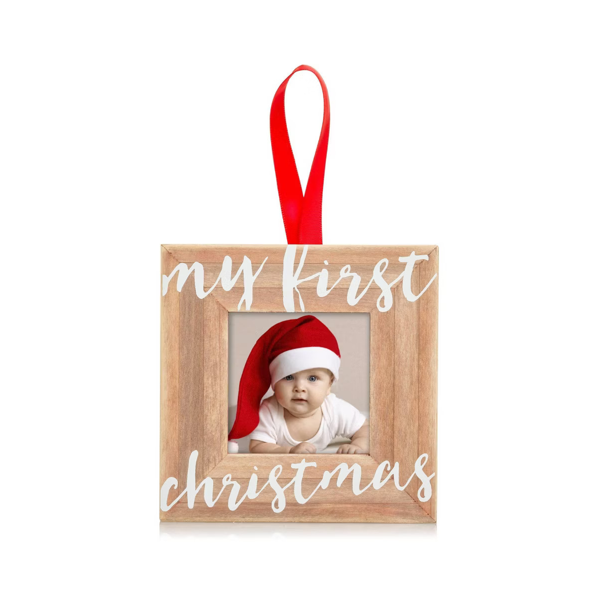 Pearhead My Christmas Wooden Ornament | Target