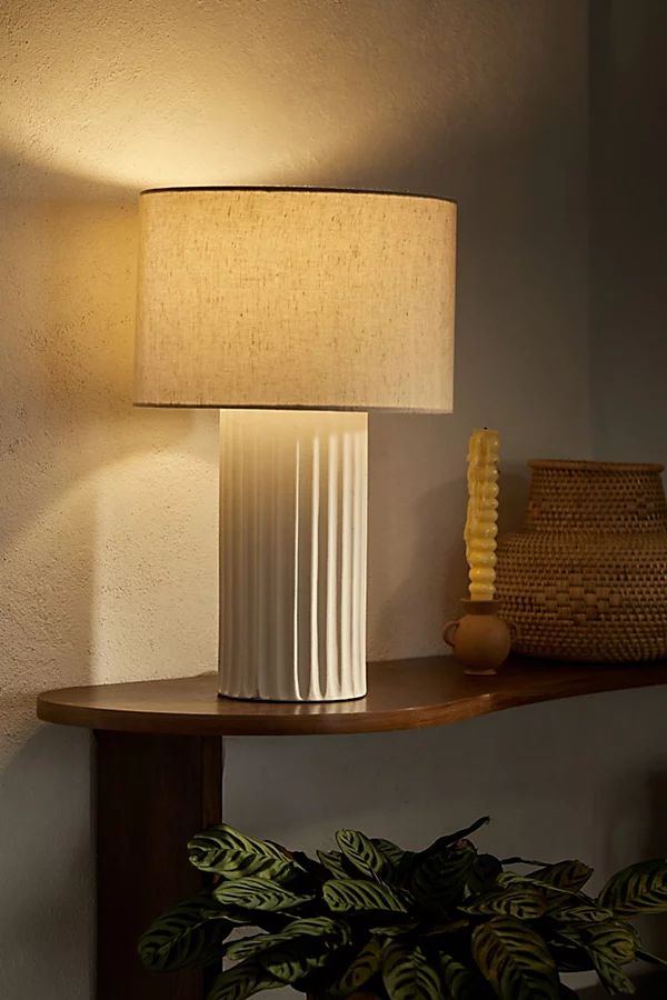 Tristan Ceramic Table Lamp | Urban Outfitters (US and RoW)