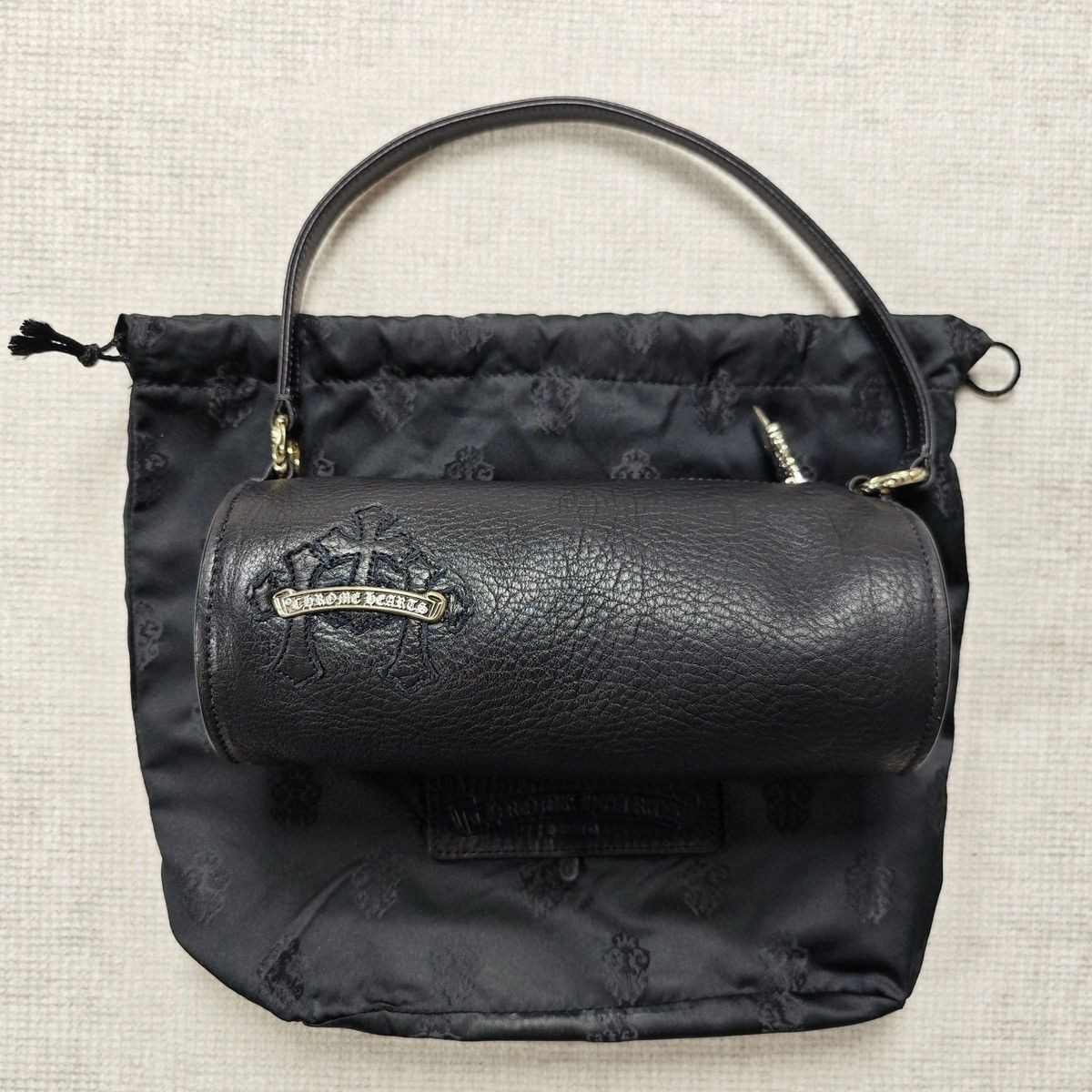 Chrome Hearts Triple Cross Patches Bag | Grailed