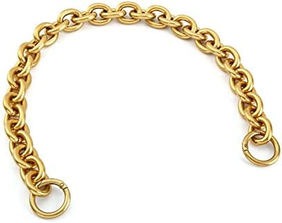 Fashionable Heavy Aluminum O Shape Metal Purse Chain Handle Shoulder Straps Replacement for Women... | Amazon (US)