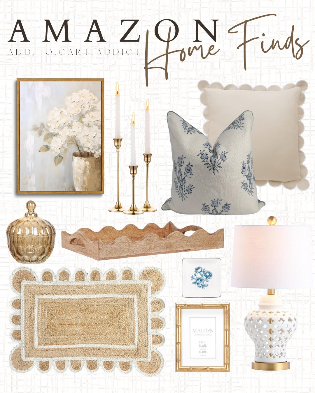 Gorgeous home decor finds from Amazon! Living room inspo on Amazon! 