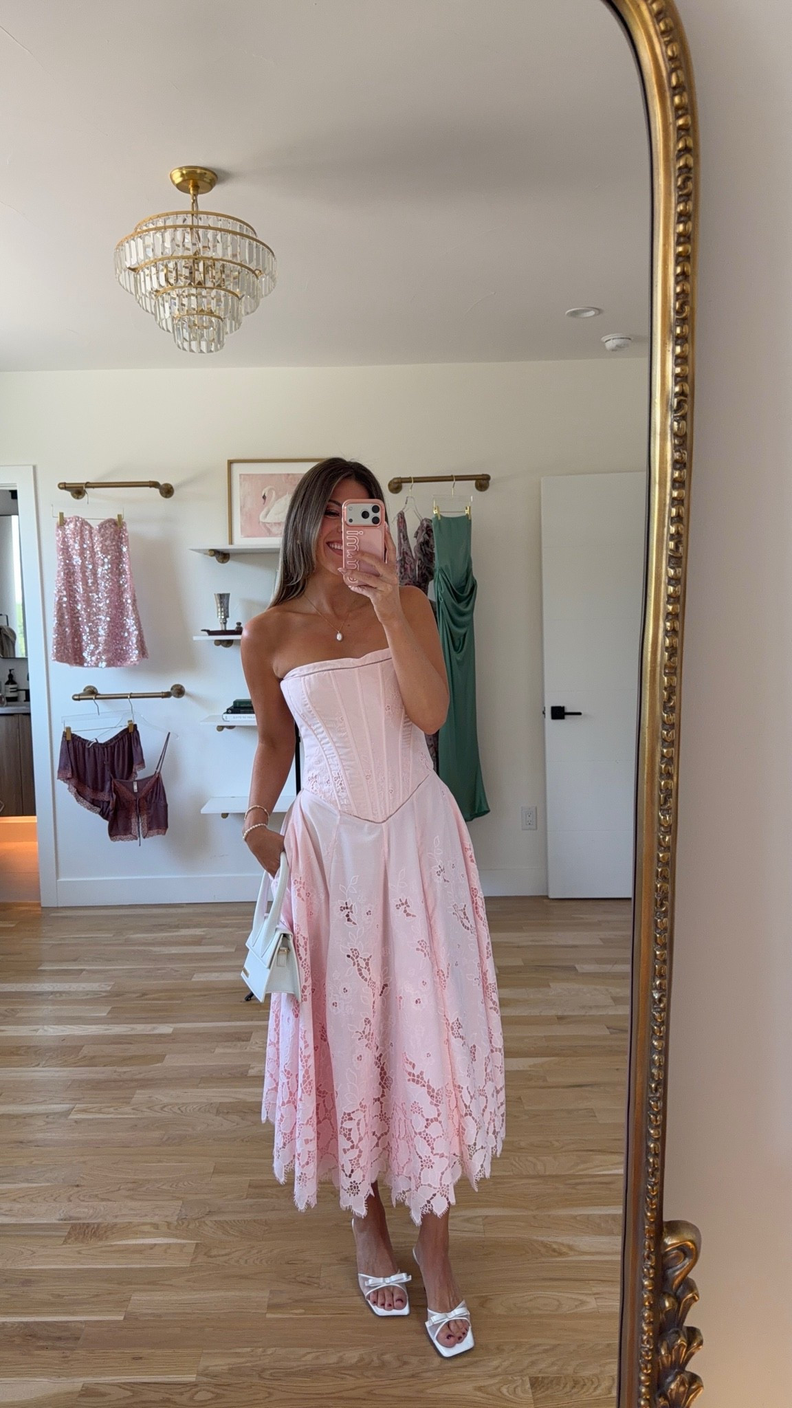 pink strapless corset bodice and a full lace midi skirt summer wedding guest dress for every girl 💍 🌸

I’m 5’4” & wearing my usual smalls/2


summer wedding guest dresses, wedding guest dresses, cocktail dresses, semi-formal dresses, black tie wedding guest dresses, destination wedding guest dresses, garden party dresses, wedding guest outfit ideas

#LTKSeasonal #LTKWedding #LTKootd