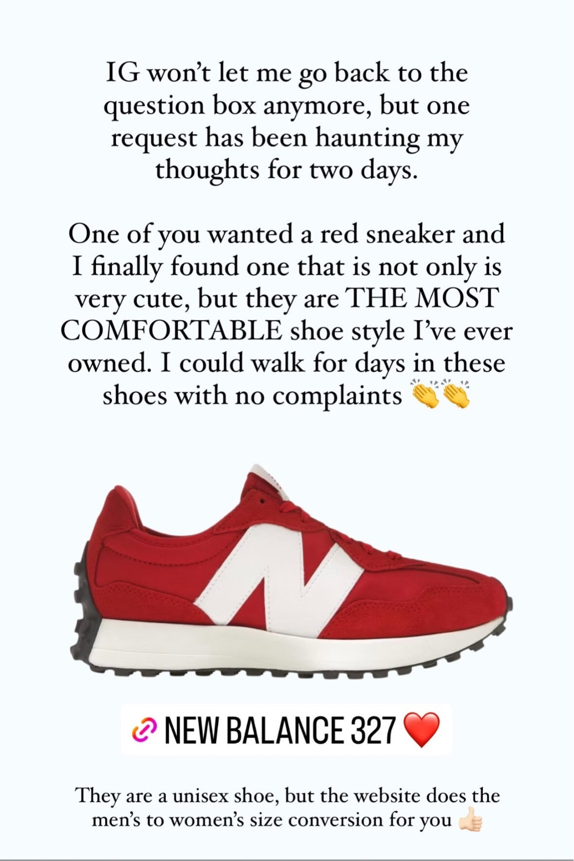 The perfect red sneaker and the MOST comfortable sneaker ever ❤️