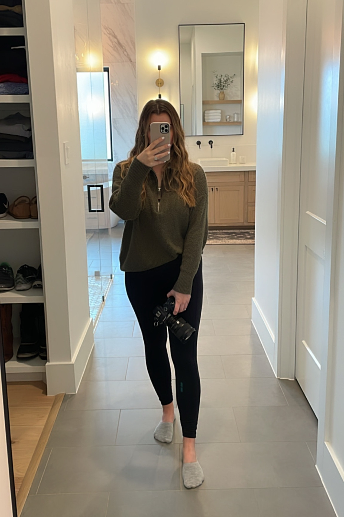 Quarter zip sweater! 

#LTKunder50 #LTKSeasonal