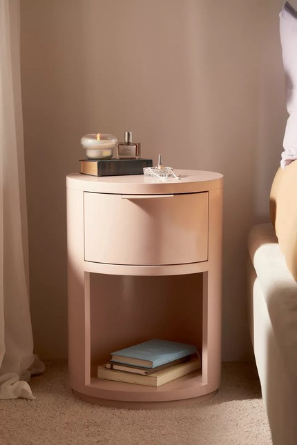Click for more info about Kane Round Storage Nightstand