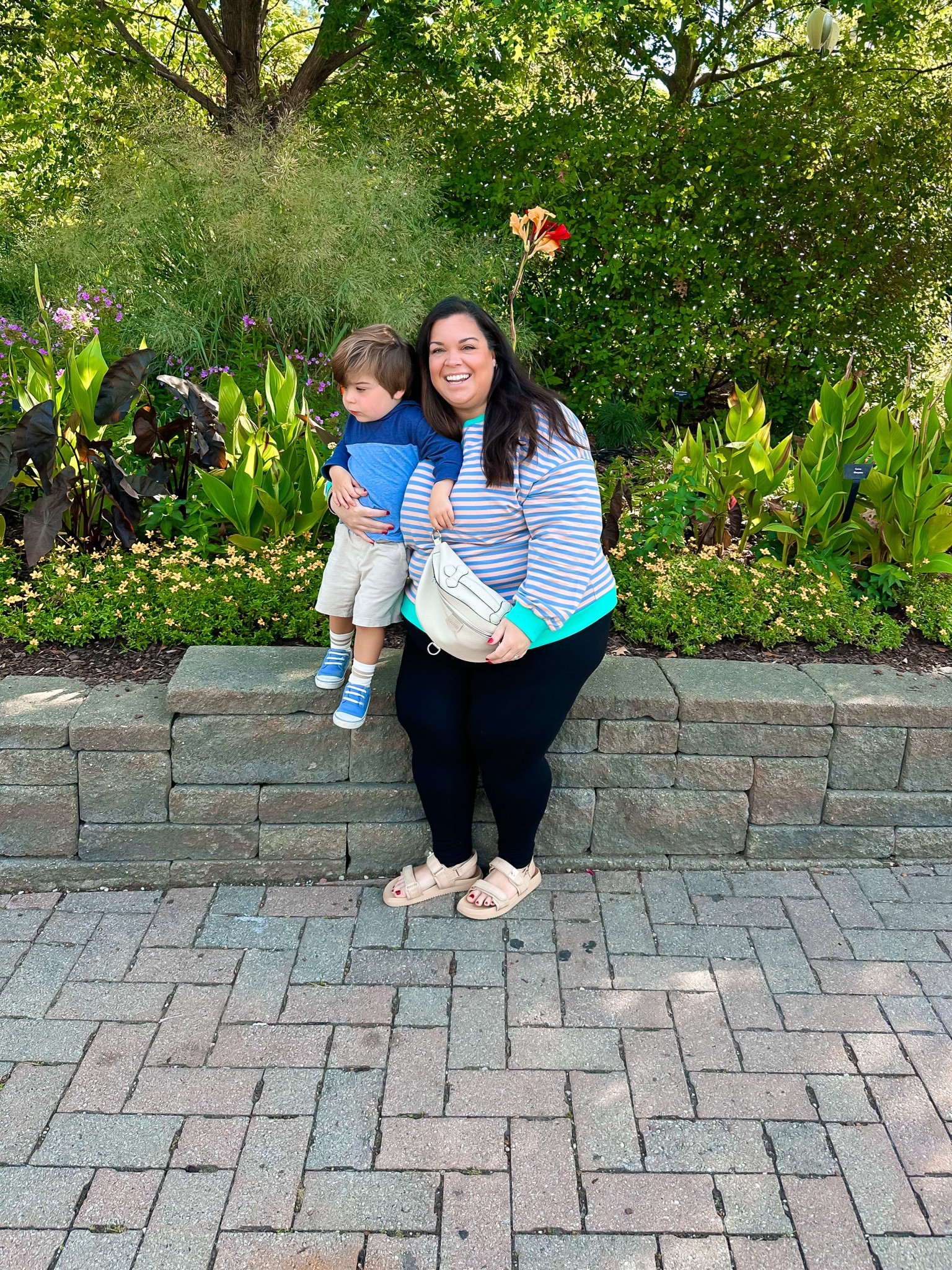 This viral Amazon striped sweater finally comes in plus sizes! I’m wearing a 2x in the top and leggings, both run tts 

#LTKStyleTip #LTKFindsUnder50 #LTKPlusSize