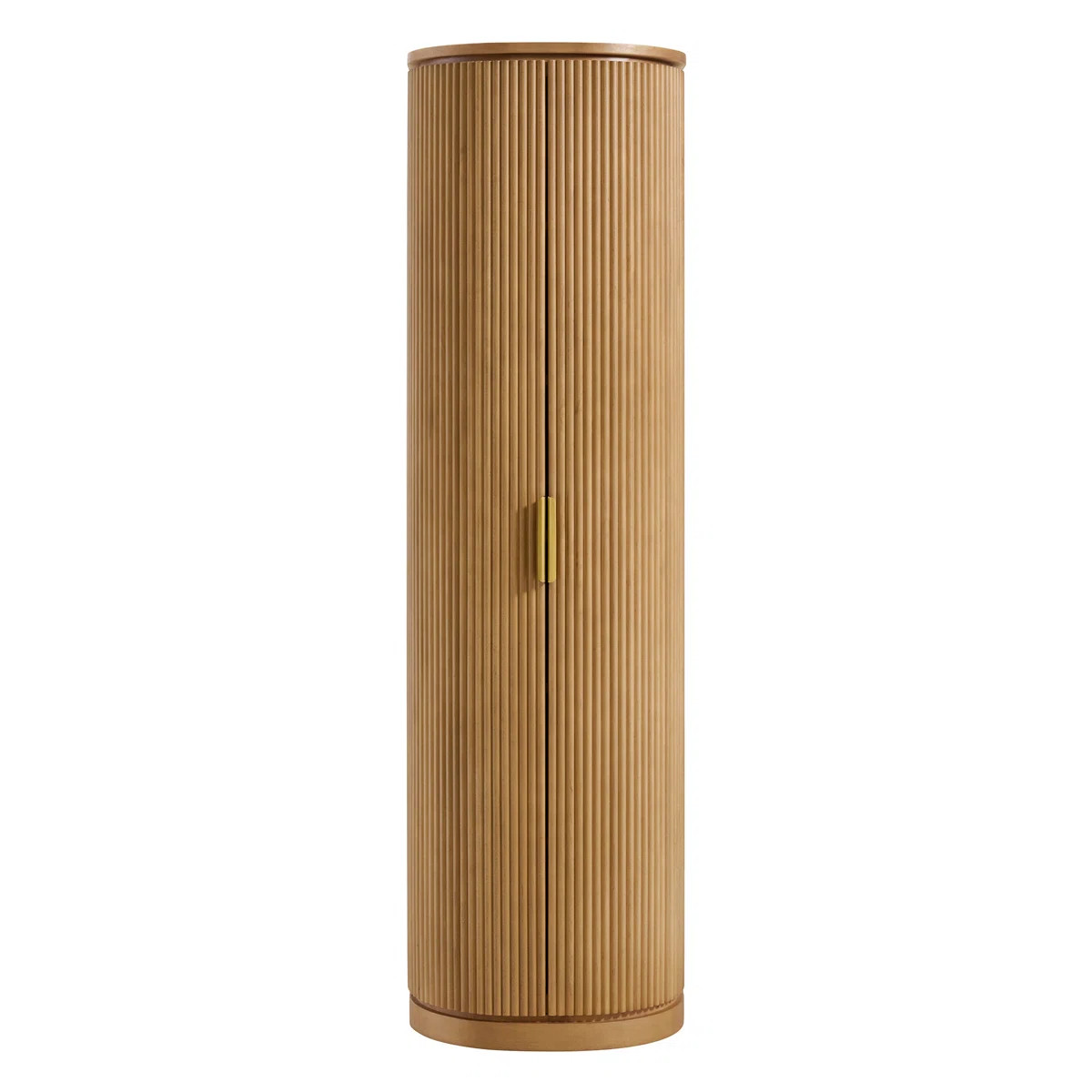 Nova Linen Cabinet In Reeded Birch | Joss & Main