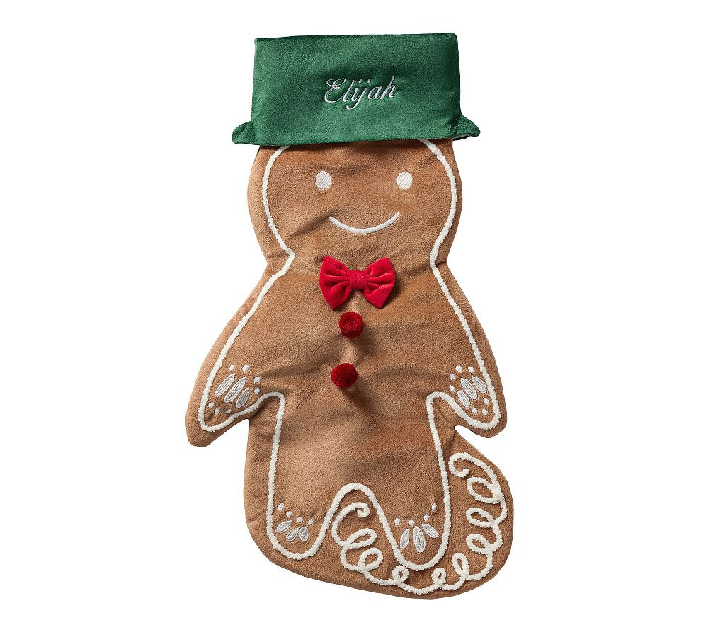 Shaped Velvet Christmas Stocking Collection | Pottery Barn Kids