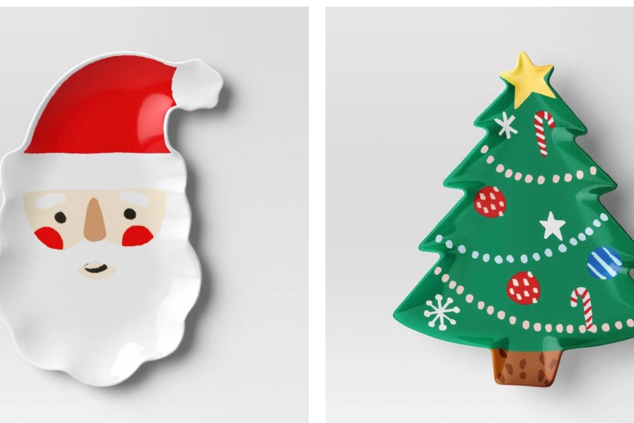 Christmas serving plates, christmas  plates, christmas appetizer plates, christmas dessert plates, christmas gift plates, plates, christmas, santa, christmas tree, christmas tree plate, santa plate, target, home, kitchen, hosting, serving, holidays, gift, kids, kids plate 

#LTKSeasonal #LTKHoliday #LTKhome