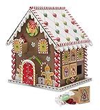Amazon.com: Wooden Gingerbread House Countdown to Christmas Advent Calendar 10.5 x 8 x 9.5 H : Ho... | Amazon (US)