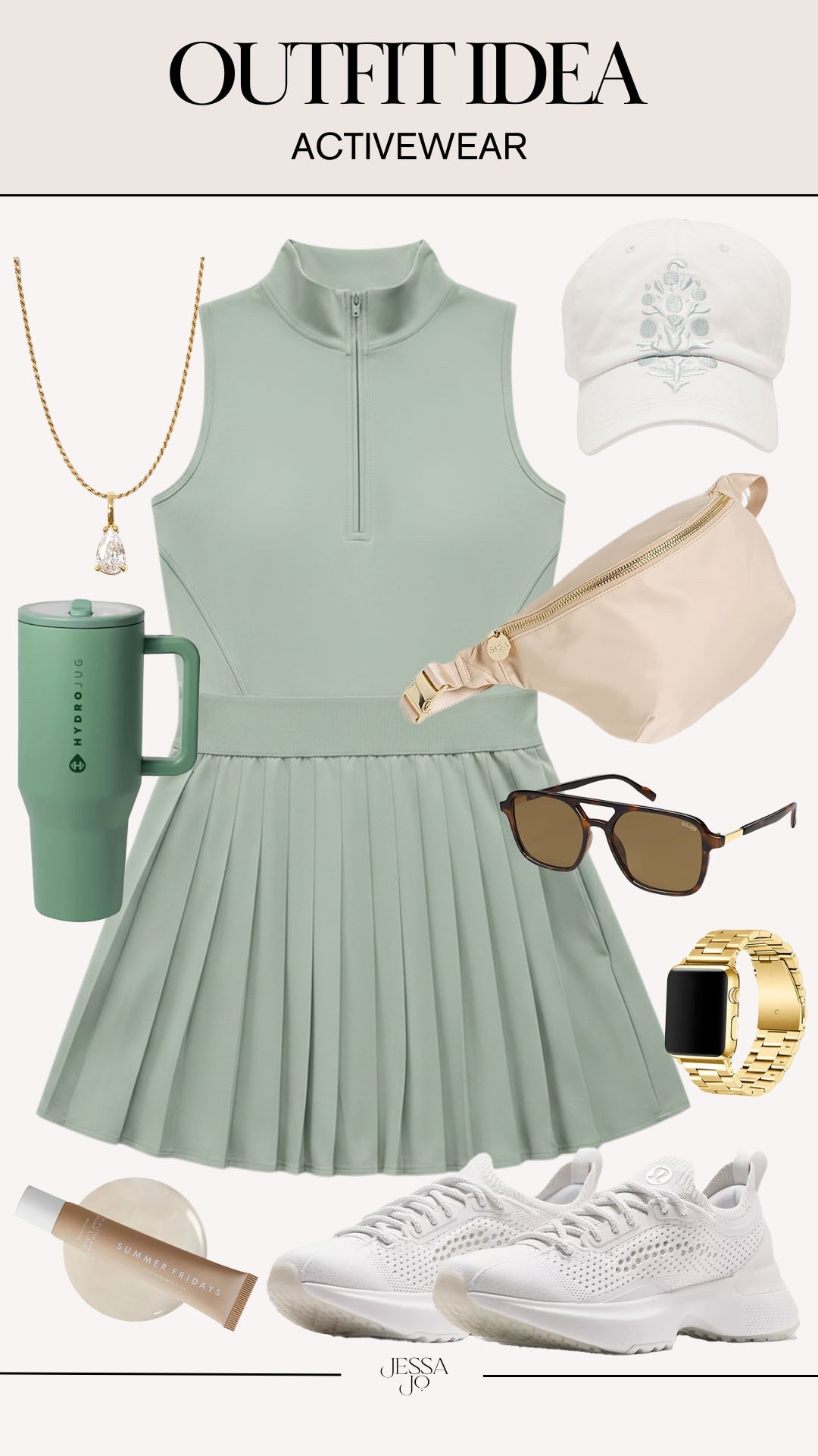 Trendy summer active outfit. Summer activewear. Summer active dress. Amazon fashion. Amazon active dress. Trending pistachio green.

#LTKootd #LTKSeasonal #LTKActive