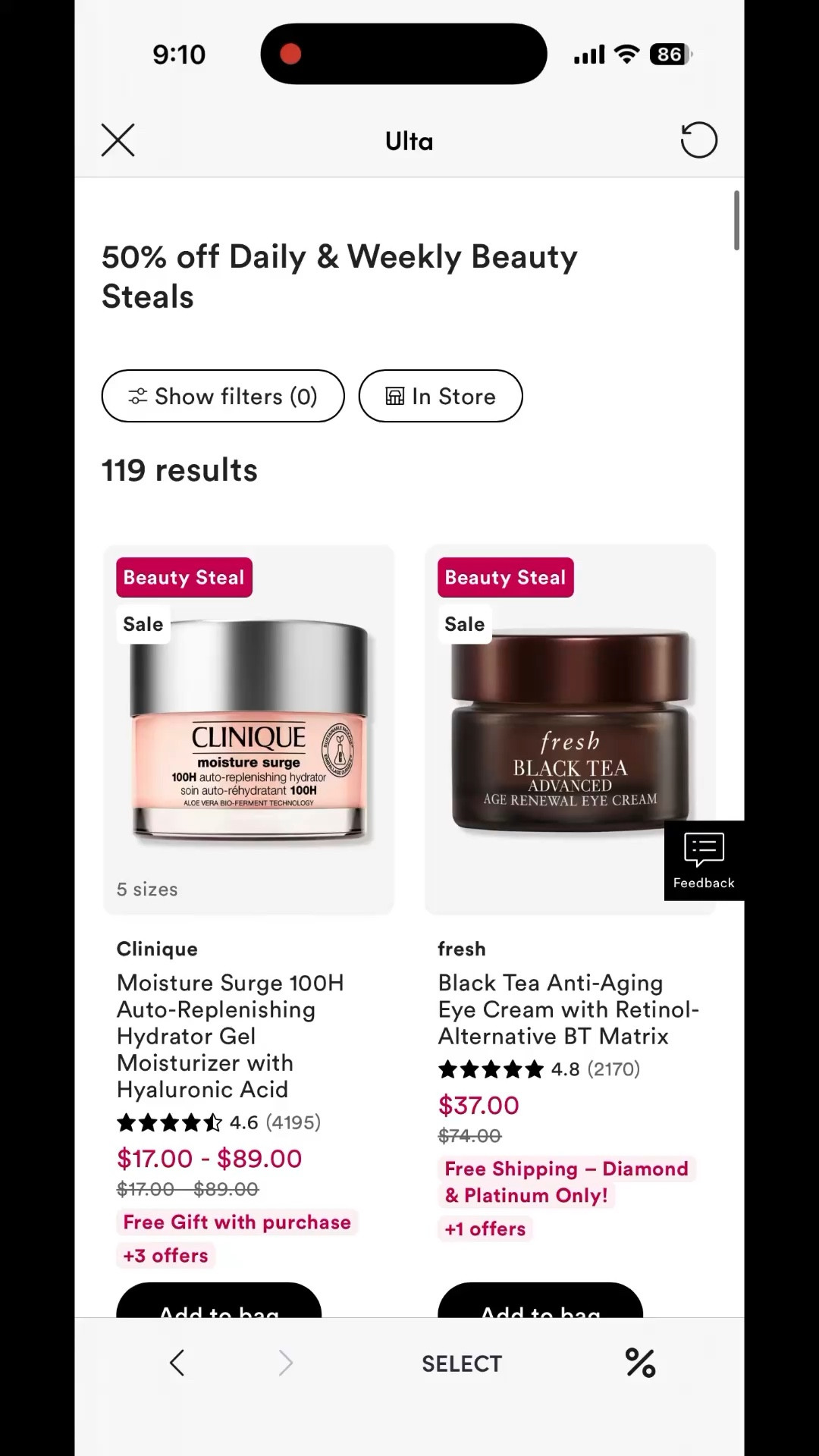 Ulta Beauty Steals 3-24