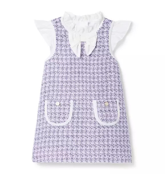 The Tweed Bow Dress | Janie and Jack
