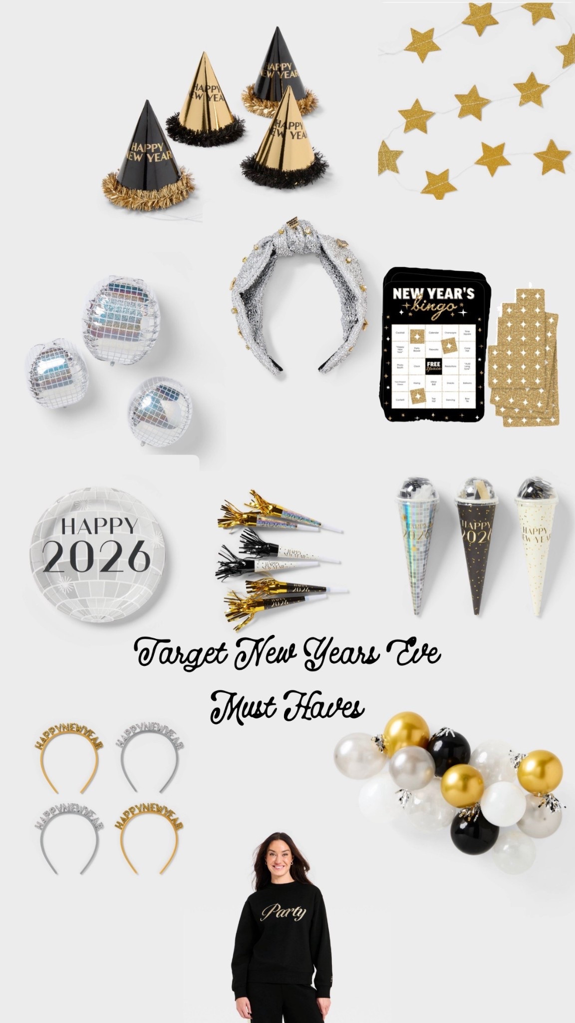 Target NYE finds! Happy New Year! ✨🪩🍾

#LTKHoliday #LTKFindsUnder50 #LTKSeasonal