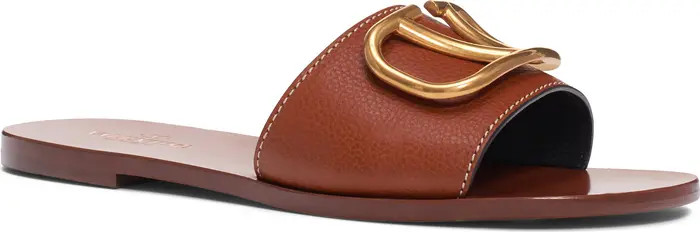 Valentino Garavani VLOGO Slide Sandal (Women) | Nordstrom | Nordstrom