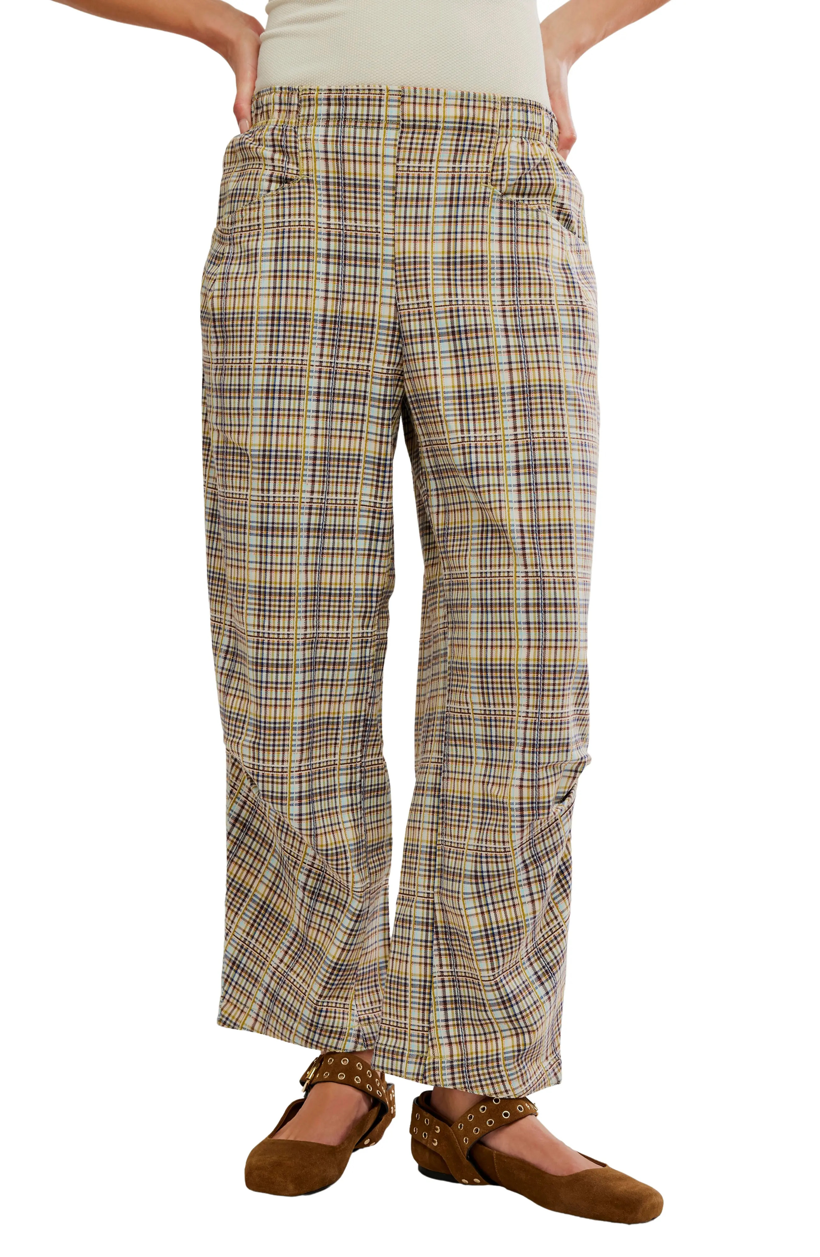 Nice Choice Stripe Pull-On Pants (Women) | Nordstrom | Nordstrom